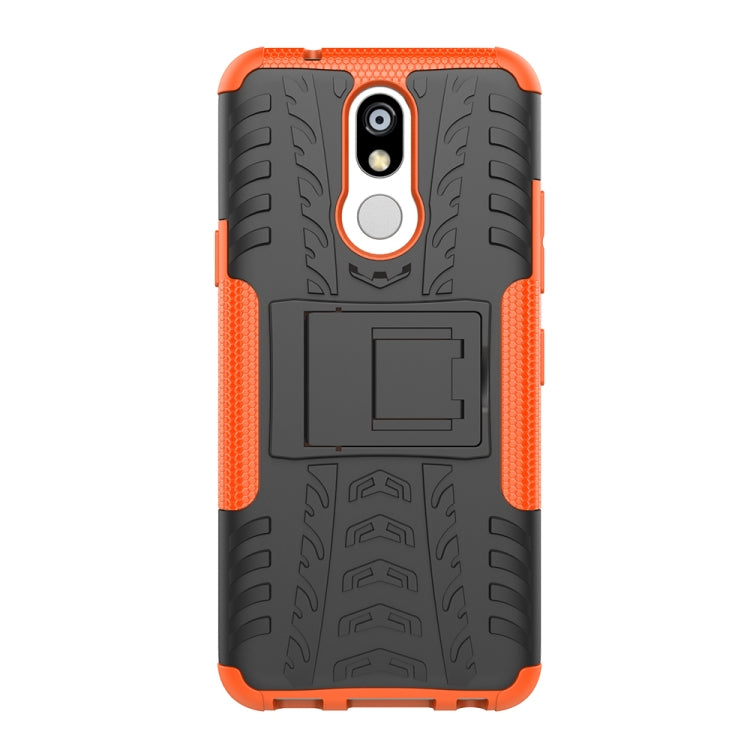Custodia antiurto PC TPU con supporto per LG K40