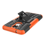 Custodia antiurto PC TPU con supporto per LG K40
