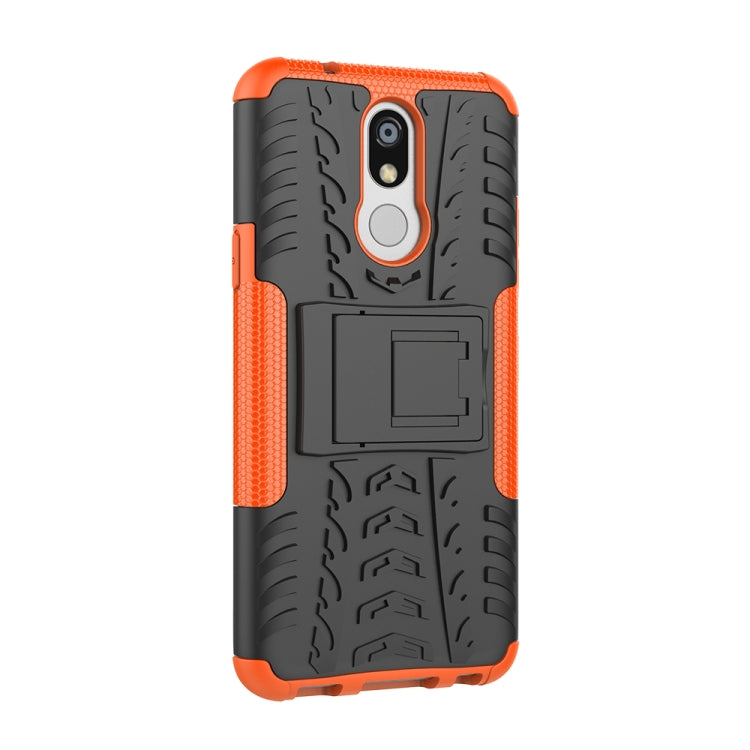 Custodia antiurto PC TPU con supporto per LG K40