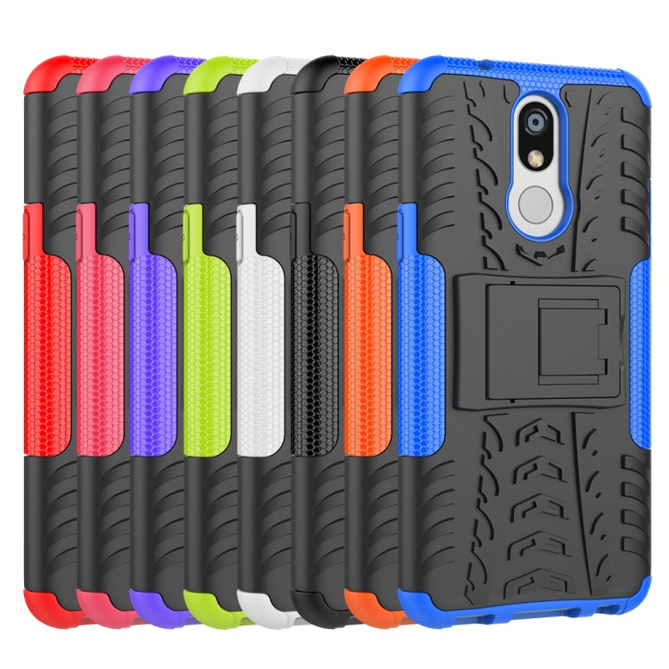 Custodia antiurto PC TPU con supporto per LG K40