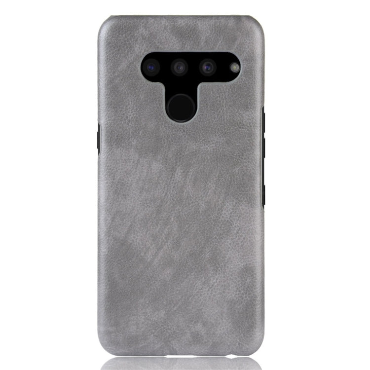 Custodia protettiva antiurto Litchi Texture PC + PU per LG V50 ThinQ 5G, For LG V50 ThinQ 5G