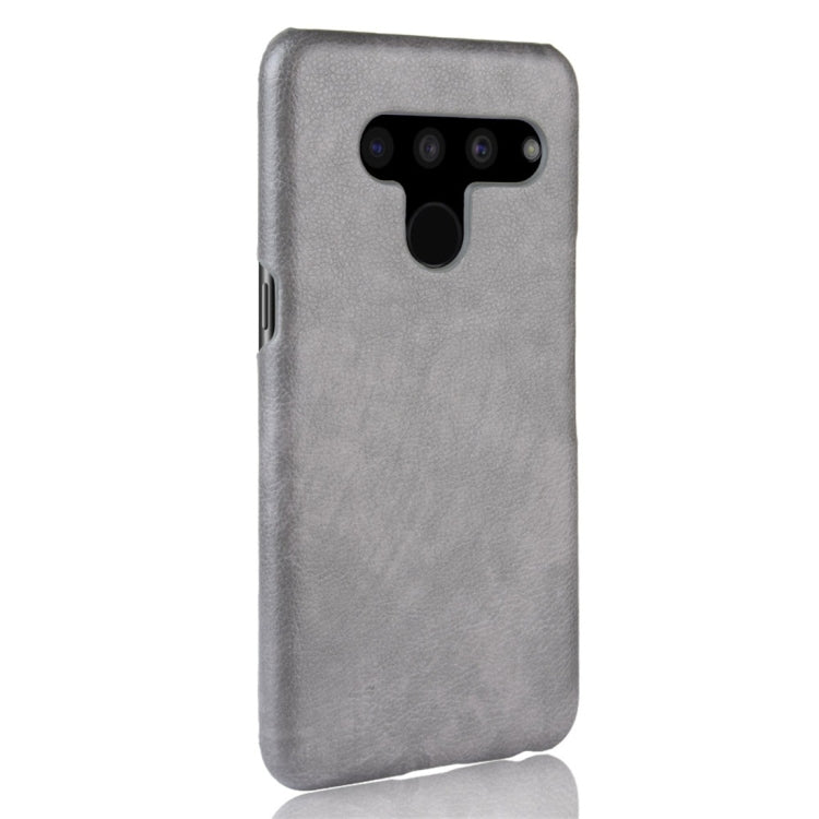 Custodia protettiva antiurto Litchi Texture PC + PU per LG V50 ThinQ 5G, For LG V50 ThinQ 5G