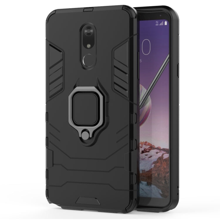 Custodia protettiva LG Q Stylo 5 con anello magnetico