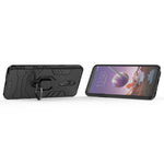 Custodia protettiva LG Q Stylo 5 con anello magnetico