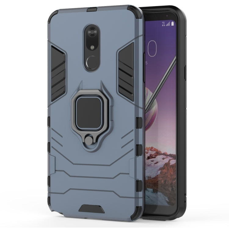 Custodia protettiva LG Q Stylo 5 con anello magnetico