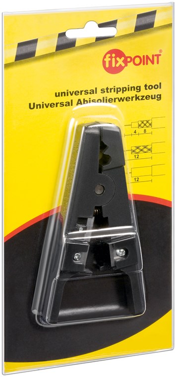 Strapperina per Cavi RJ45 e Cavi Piatti Telefonici da 3,2 mm a 9,5 mm Fixpoint 4040849119453 11945 M442