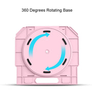 Staffa di raffreddamento multifunzione T3 dal design cavo con angolo regolabile a 10 livelli per notebook, MacBook, iPad, telefoni cellulari, T3 (White), T3 (Black), T3 (Pink), T3 (Blue)