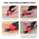 YOURTOOLS Y4005 Testa taglierina per forbici elettriche in acciaio al tungsteno per TBD0567747002, Cutter Head