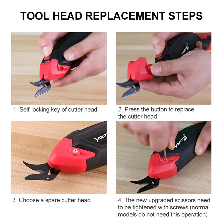 YOURTOOLS Y4005 Testa taglierina per forbici elettriche in acciaio al tungsteno per TBD0567747002, Cutter Head