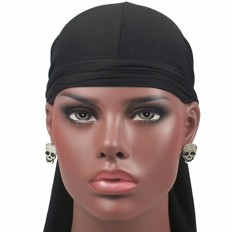 Cappello a coda lunga elastico hip-hop con foulard da basket da strada maschile