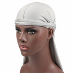 Cappello a coda lunga elastico hip-hop con foulard da basket da strada maschile
