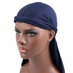 Cappello a coda lunga elastico hip-hop con foulard da basket da strada maschile