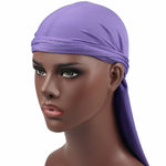 Cappello a coda lunga elastico hip-hop con foulard da basket da strada maschile