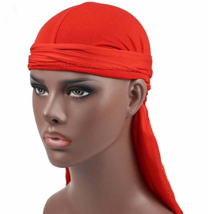 Cappello a coda lunga elastico hip-hop con foulard da basket da strada maschile