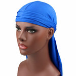 Cappello a coda lunga elastico hip-hop con foulard da basket da strada maschile