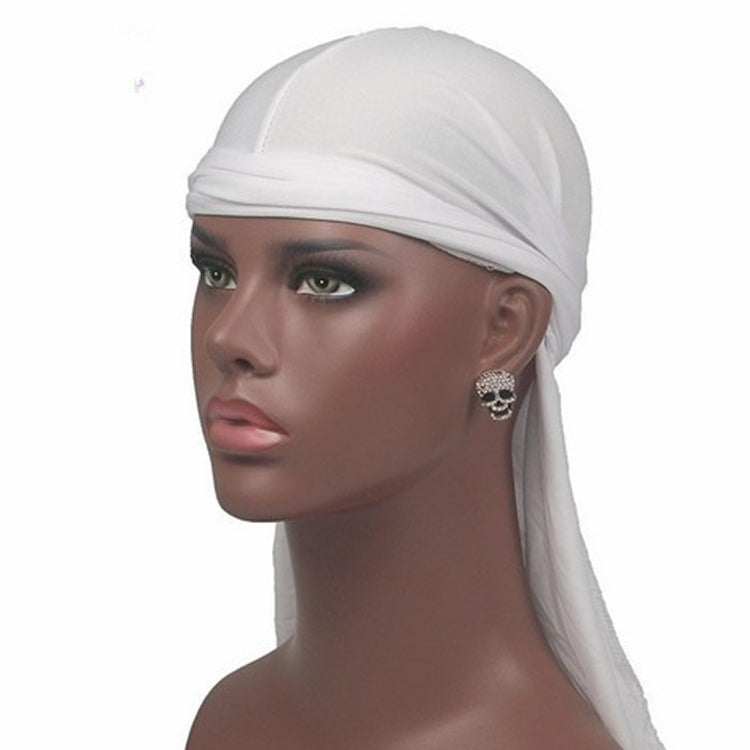 Cappello a coda lunga elastico hip-hop con foulard da basket da strada maschile