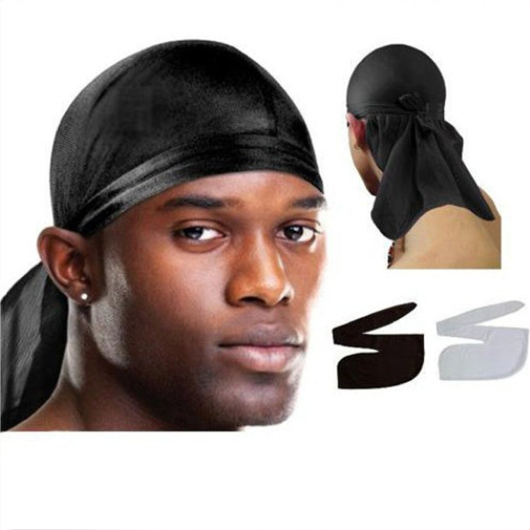 Cappello a coda lunga elastico hip-hop con foulard da basket da strada maschile