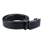 Dandali GD821 Cintura da uomo in pelle avvolgente con fibbia automatica a doppio bordo, dimensioni: 120 cm