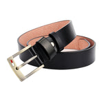 Dandali L8038 Cintura da uomo in pelle casual con fibbia retrò, lunghezza: 115 cm, L8038