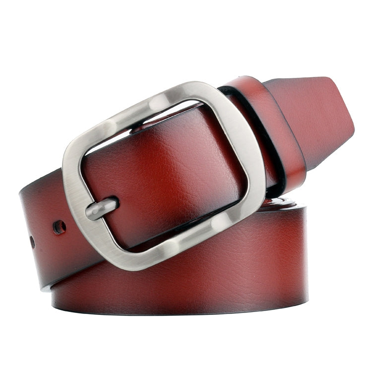 Dandali L8034 Cintura da uomo casual in pelle con fibbia anticata, dimensioni: 110-125 cm, L8034