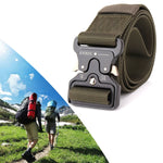 Cinture da allenamento multifunzione regolabili ENNIU da 4,3 cm di larghezza, per esterni, casual, in nylon, Army Green, Black, Brown, Urban camouflage, Desert camouflage, Jungle camouflage, CP camouflage
