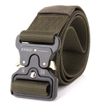 Cinture da allenamento multifunzione regolabili ENNIU da 4,3 cm di larghezza, per esterni, casual, in nylon, Army Green, Black, Brown, Urban camouflage, Desert camouflage, Jungle camouflage, CP camouflage
