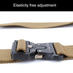 Cinture da allenamento multifunzione regolabili ENNIU da 4,3 cm di larghezza, per esterni, casual, in nylon, Army Green, Black, Brown, Urban camouflage, Desert camouflage, Jungle camouflage, CP camouflage