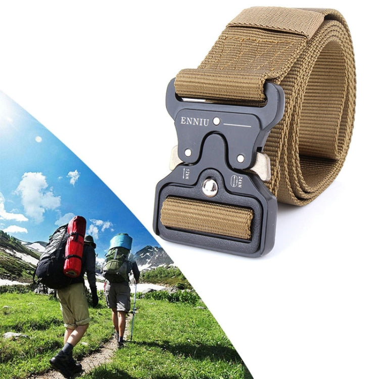 Cinture da allenamento multifunzione regolabili ENNIU da 4,3 cm di larghezza, per esterni, casual, in nylon, Army Green, Black, Brown, Urban camouflage, Desert camouflage, Jungle camouflage, CP camouflage