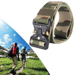 Cinture da allenamento multifunzione regolabili ENNIU da 4,3 cm di larghezza, per esterni, casual, in nylon, Army Green, Black, Brown, Urban camouflage, Desert camouflage, Jungle camouflage, CP camouflage