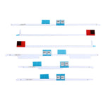 Adesivi LCD 6 in 1 per iMac 21,5" A1418 (2012-2015)