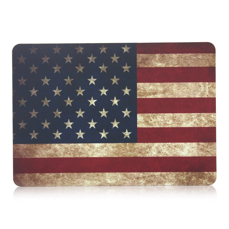 Per MacBook Air 13,3 pollici A1932 2018 / A2179 Custodia protettiva stile bastoncino d'acqua per laptop con bandiera americana (2020), American Flag