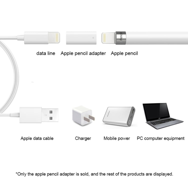 Adattatore di ricarica portatile per Apple Pencil