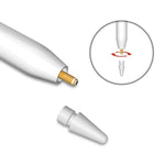 Punte di ricambio per matita Apple Pencil 1/2 (rosso), Silicone Nib
