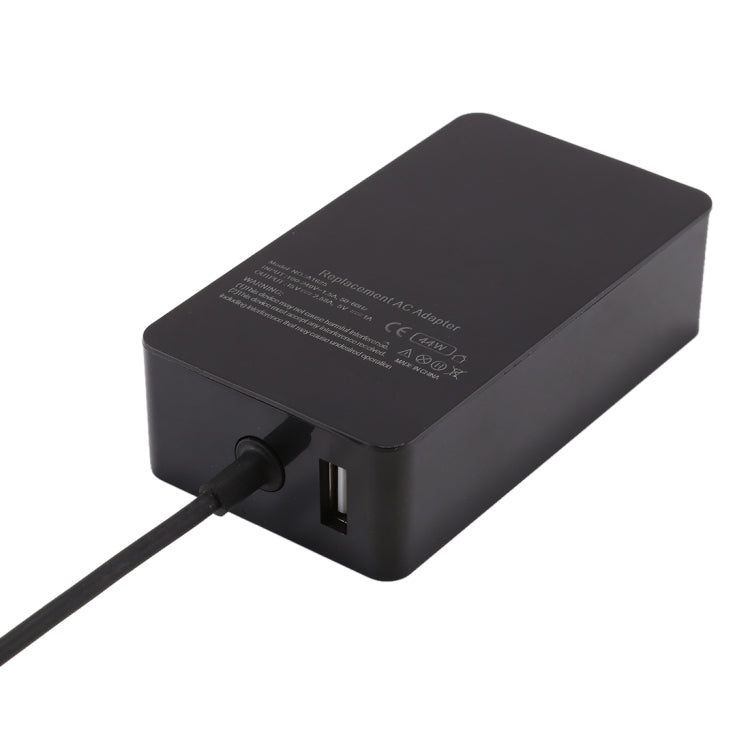 A1625 Adattatore caricabatterie alimentatore CA 15 V 2,58 A 44 W per Microsoft Surface Pro 6 / Pro 5 (2017) / Pro 4, spina UE, MBC0294A, MBC0294D