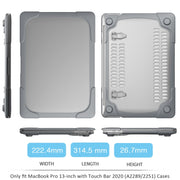 Custodia protettiva MacBook Pro 13'' 2020 TPU