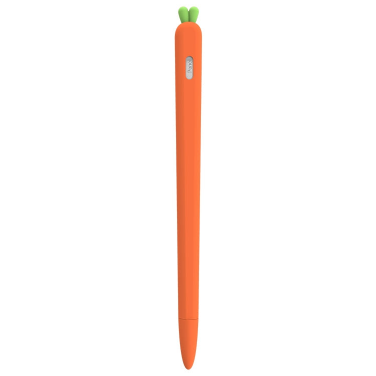 LOVE MEI per Apple Pencil 2 Custodia protettiva in silicone per penna stilo a forma di carota, For Apple Pencil 2