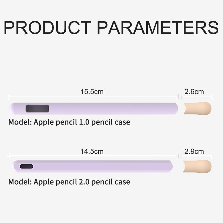 Custodia in silicone per Apple Pencil 2 LOVE MEI