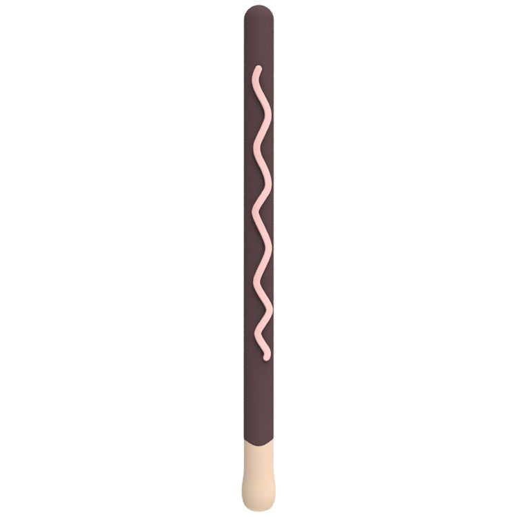 LOVE MEI per Apple Pencil 1 custodia protettiva in silicone per penna stilo con design a strisce, For Apple Pencil 1
