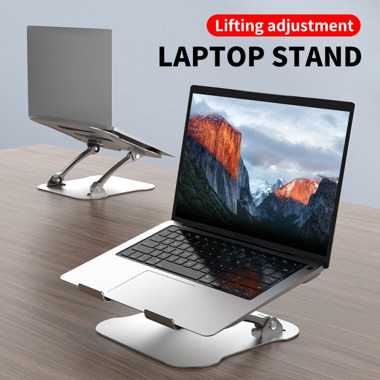 Supporto regolabile per laptop R-JUST in alluminio