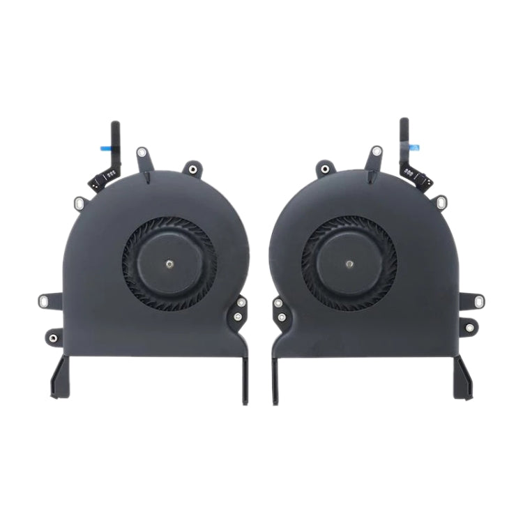 1 Pair CPU Cooling Fan for MacBook Pro 15.4 inch A1990 2018, A1990