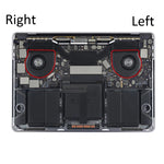 Ventola raffreddamento CPU per MacBook Pro A1989 13 pollici