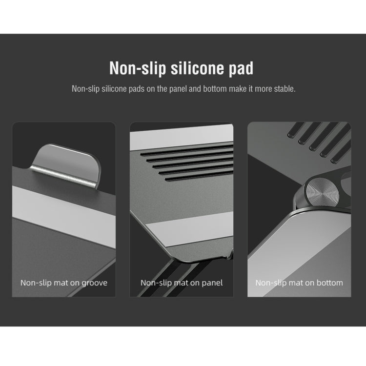 Supporto notebook regolabile in lega di alluminio Nillkin ProDesk