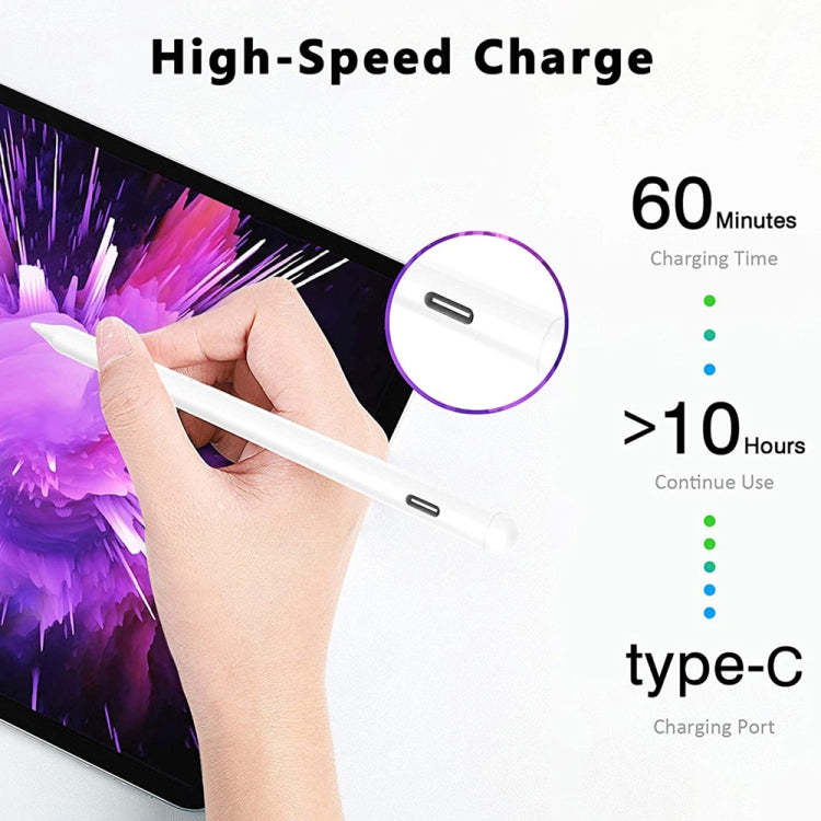 Stilo capacitivo attivo con rifiuto magnetico del palmo per iPad / iPad Pro (2018 e versioni successive), For iPad / iPad Pro (2018 and above)