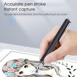 Penna stilo capacitiva universale con pennino a disco in silicone