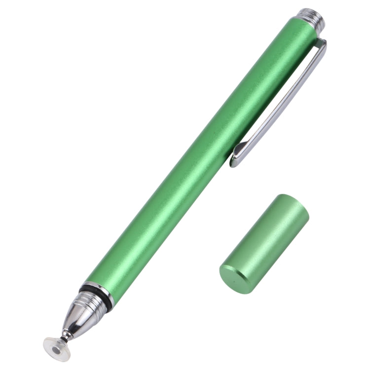 Penna stilo capacitiva universale con pennino a disco in silicone