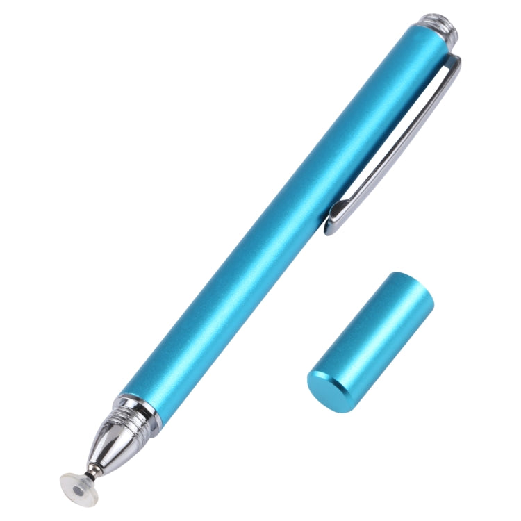 Penna stilo capacitiva universale con pennino a disco in silicone