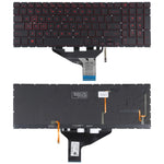 Per tastiera HP OMEN 15-DC 15-DH 15T-DC 17-CB versione USA con retroilluminazione rossa
