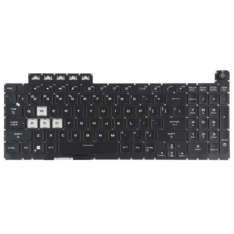 For Asus TUF Gaming F15 FX506 FA506 US Version Backlit Keyboard