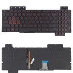 Per Asus FX80 FX80GE FZ80G ZX80G FX505 Versione USA Tastiera con retroilluminazione