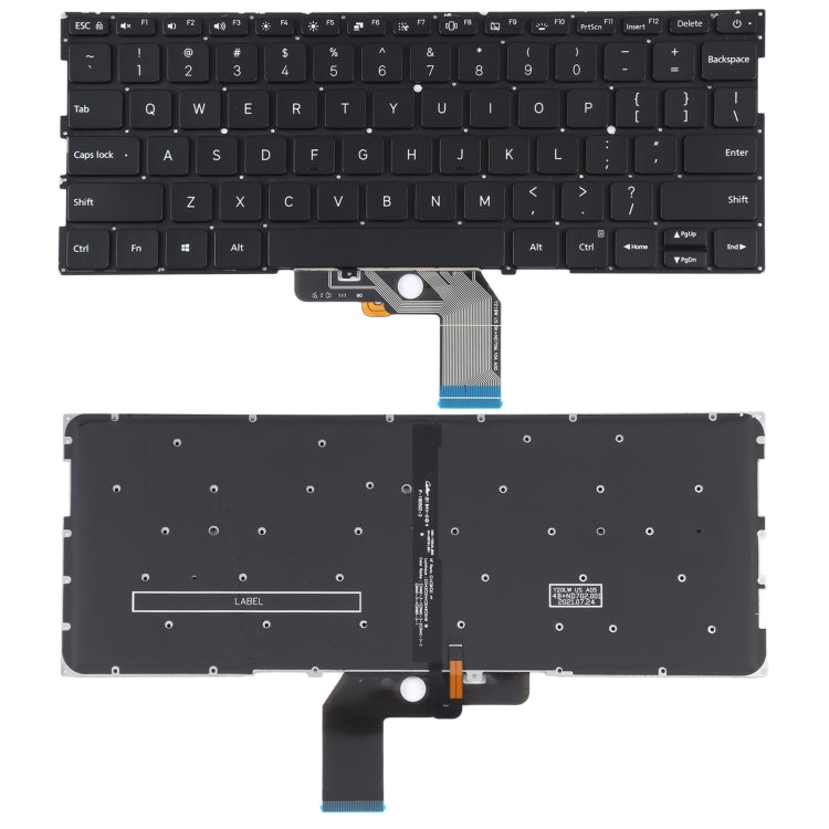 For Xiaomi Mi Air 13.3 US Version Keyboard with Backlight